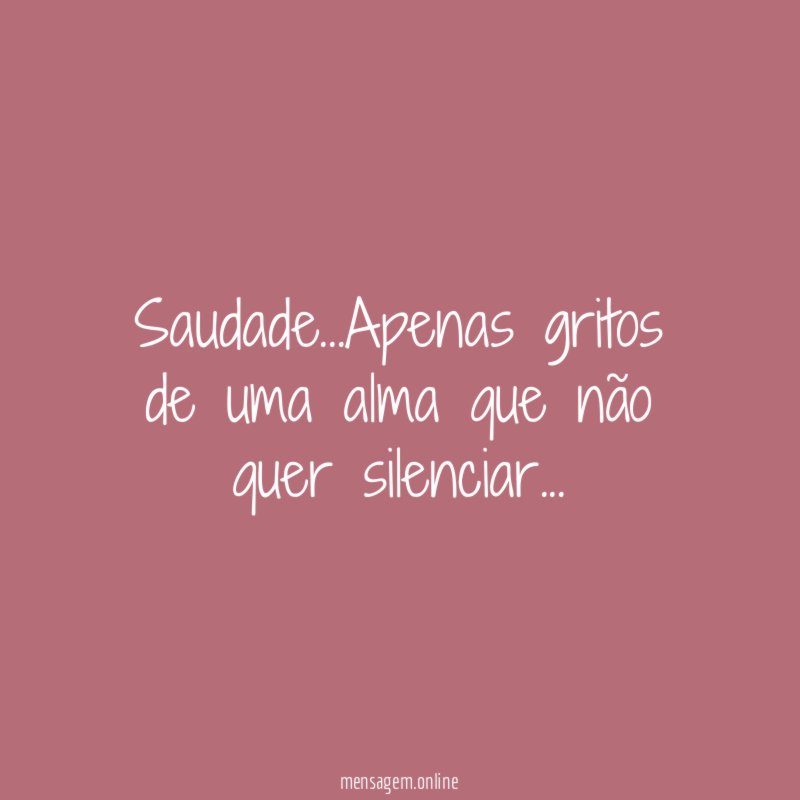 Saudade