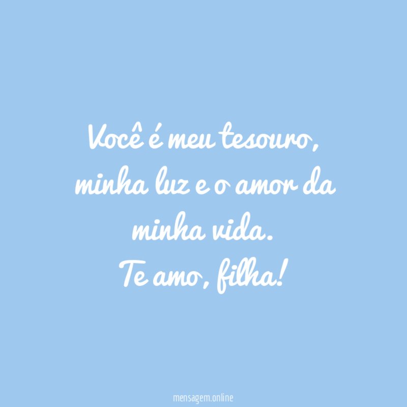 Você é meu tesouro