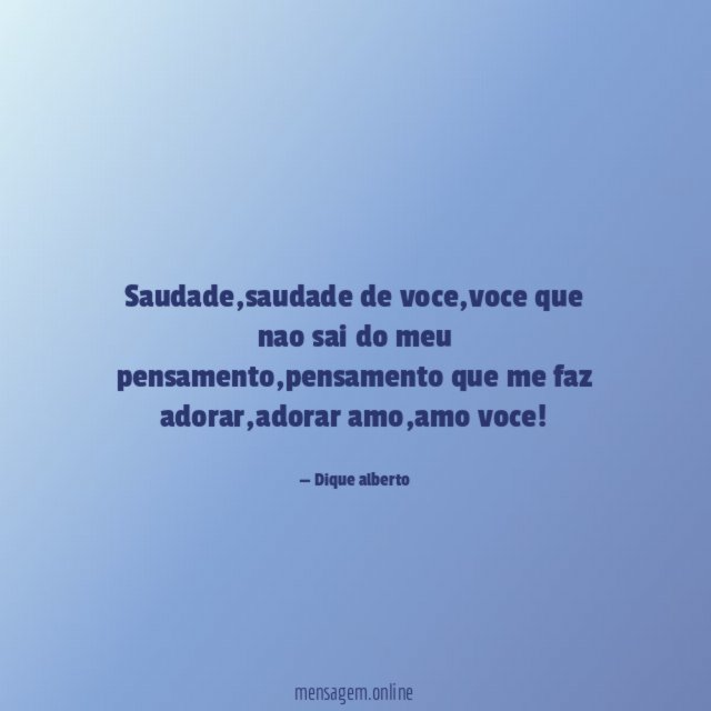 Saudade