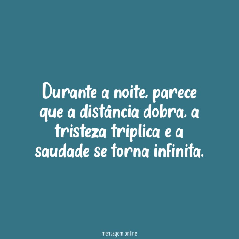 Durante a noite