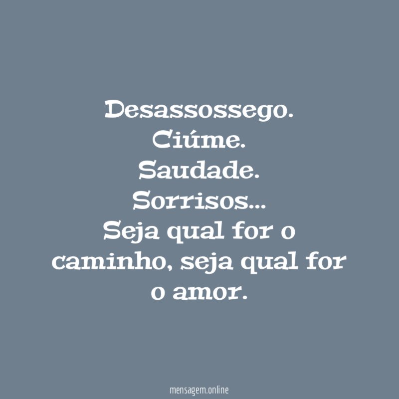 Desassossego