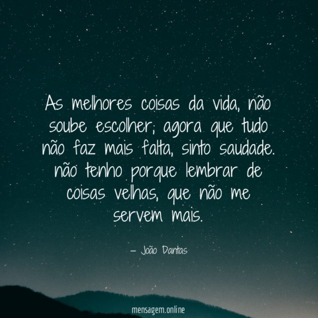 As melhores coisas da vida