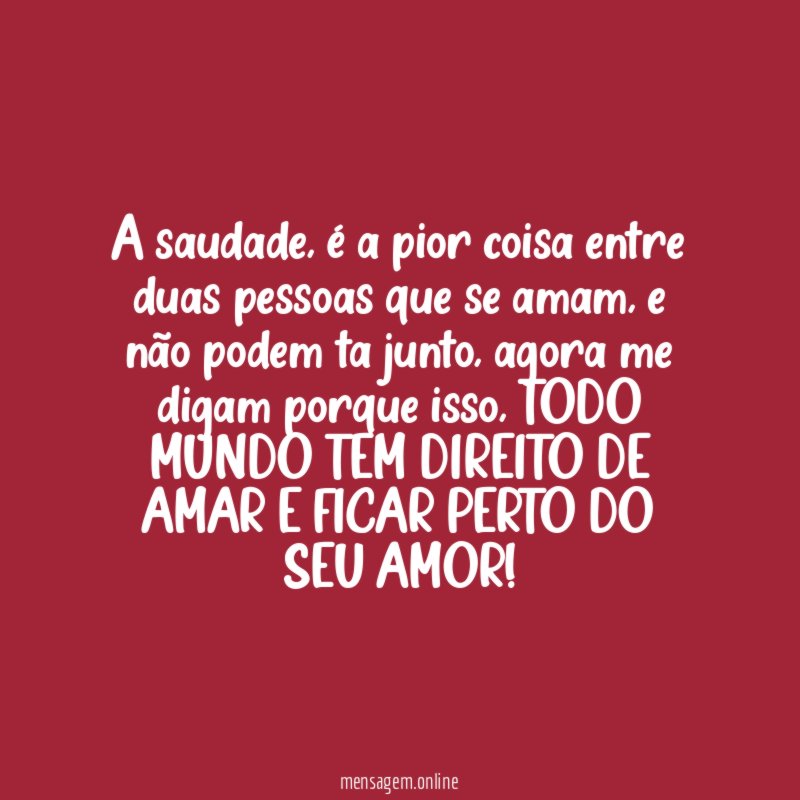A saudade