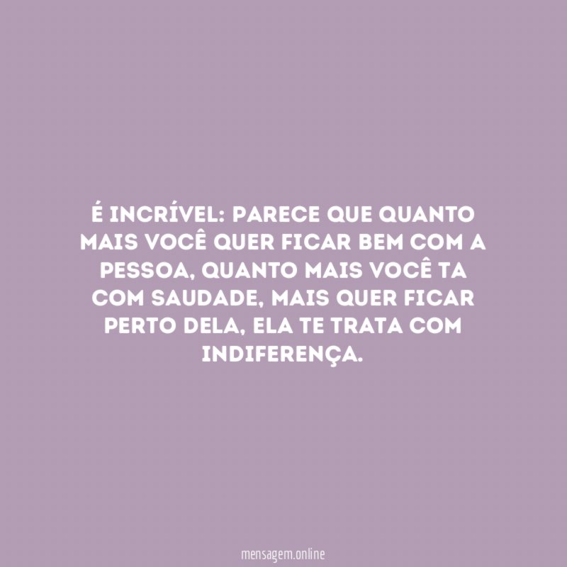 É incrível