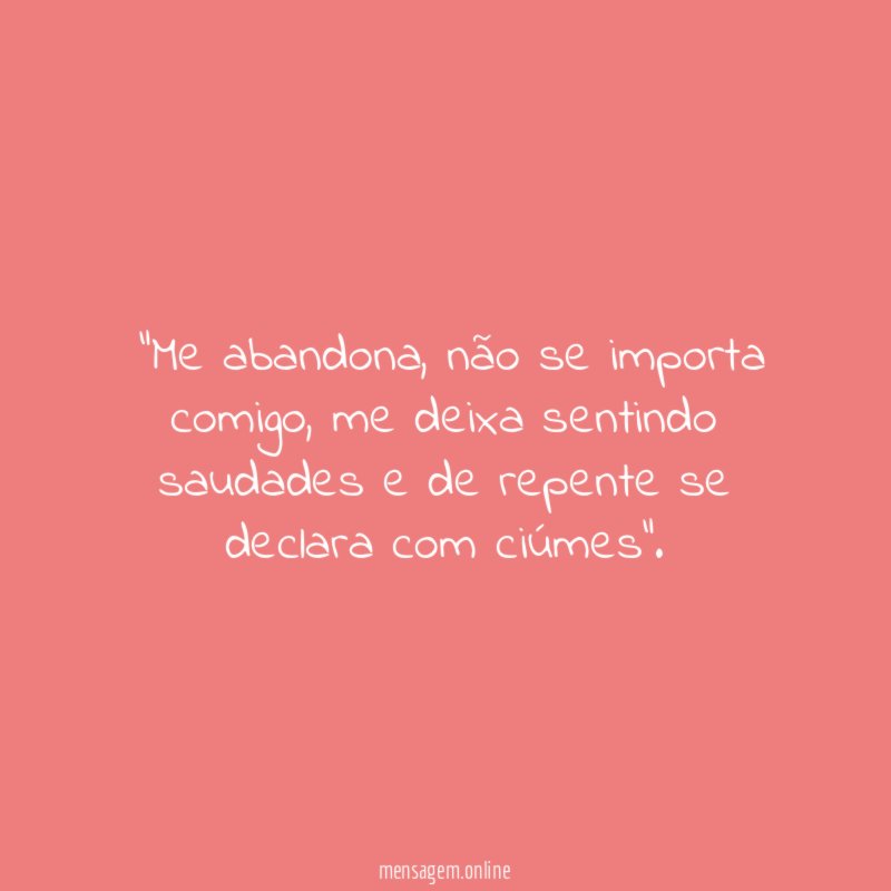 "Me abandona