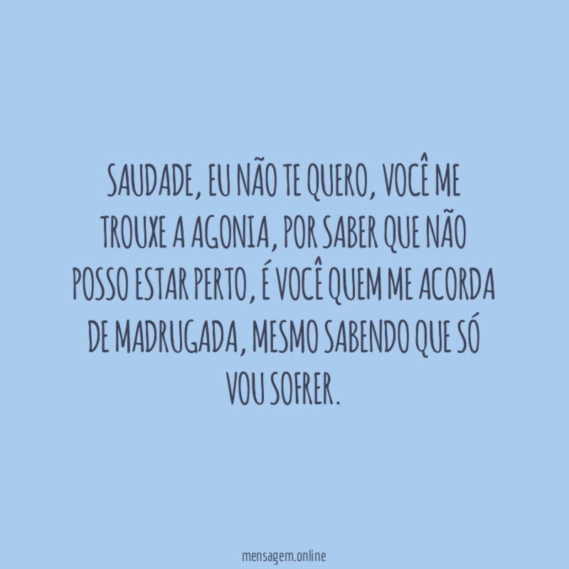 Saudade