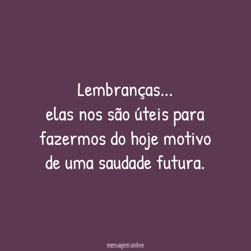 Lembranças