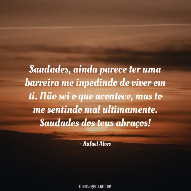 Saudades