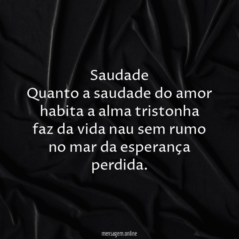 Saudade