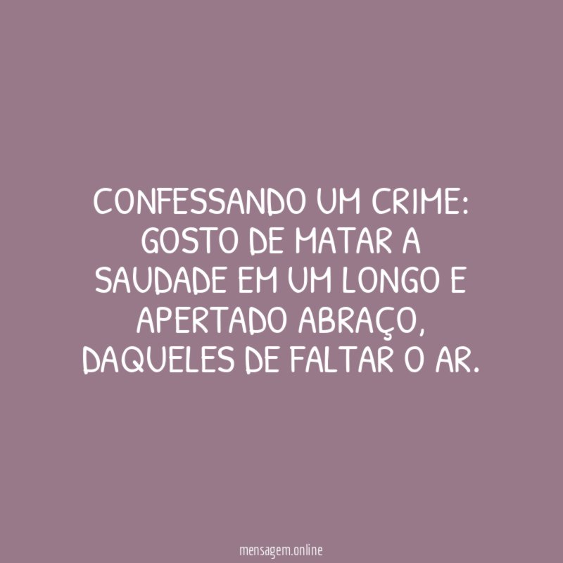 Confessando um crime