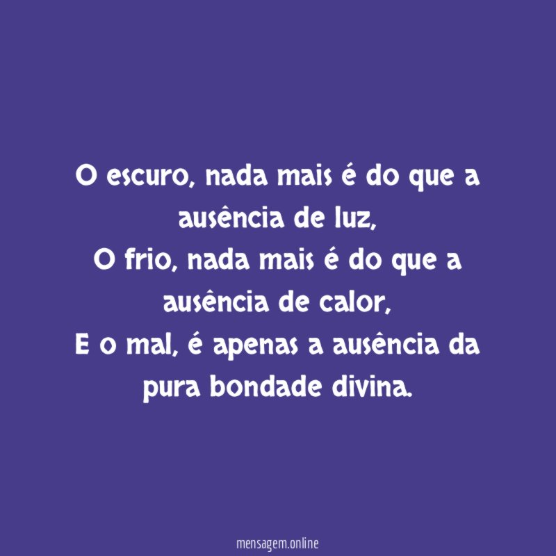O escuro