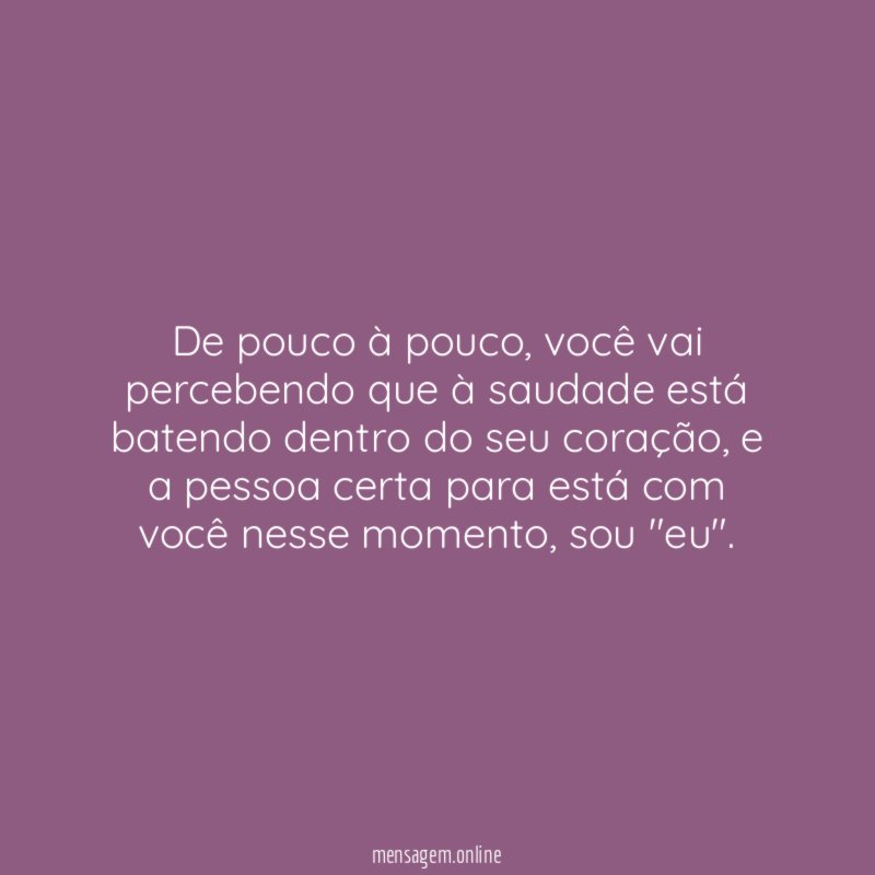 De pouco à pouco