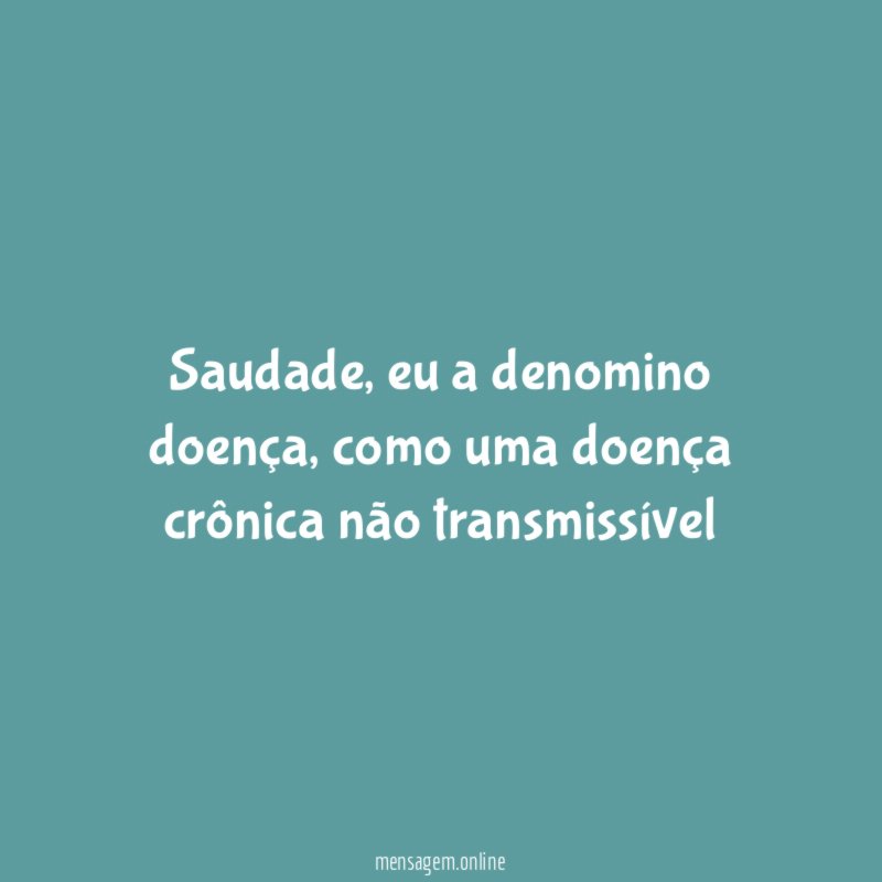 Saudade
