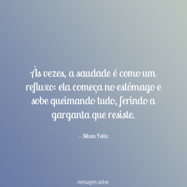 Às vezes