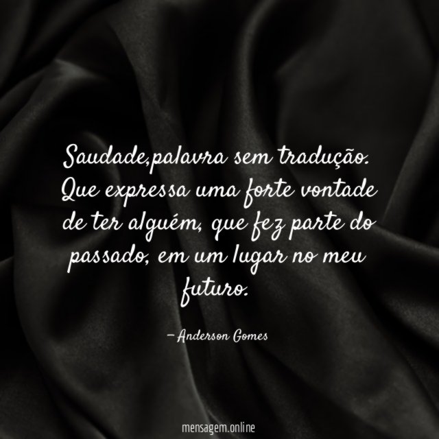 Saudade