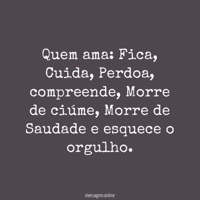 Quem ama