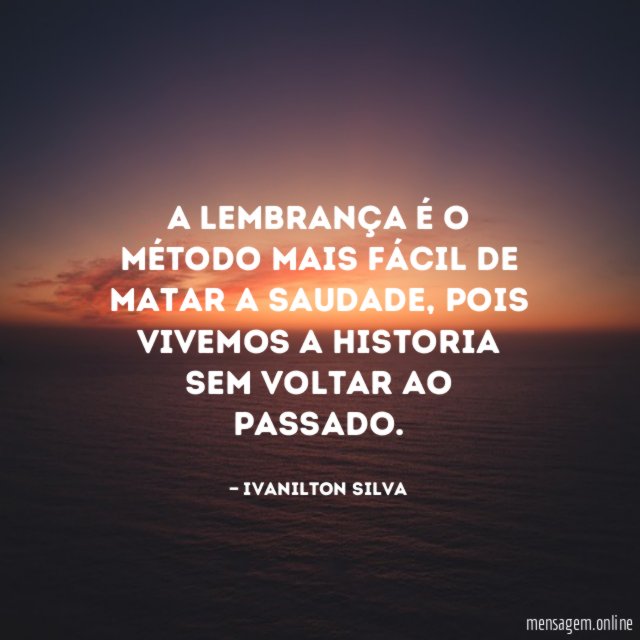A lembrança é o método mais fácil de