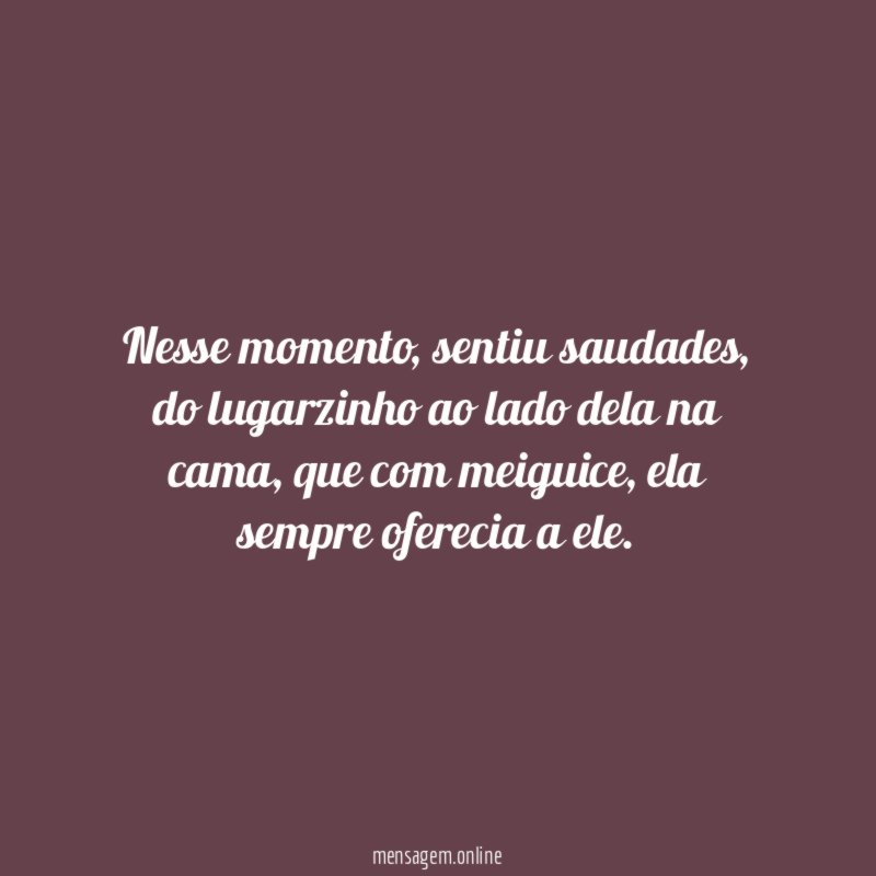 Nesse momento