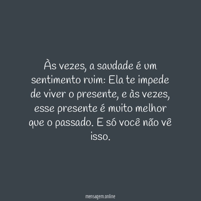Às vezes