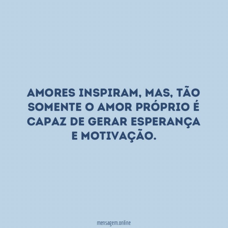 Amores inspiram