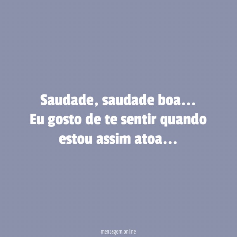 Saudade