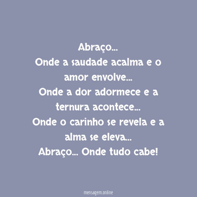 Abraço