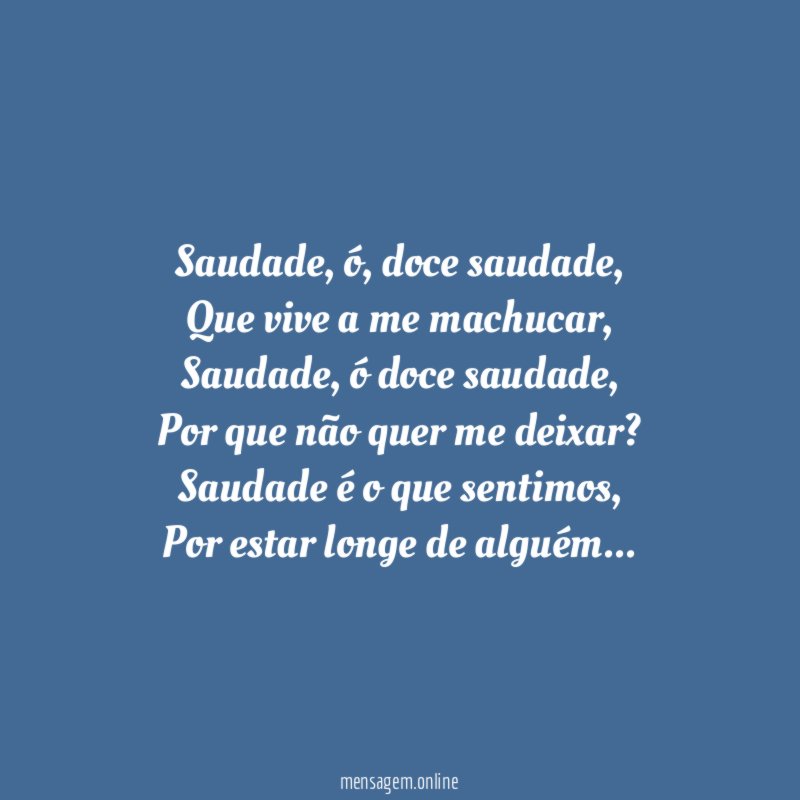 Saudade