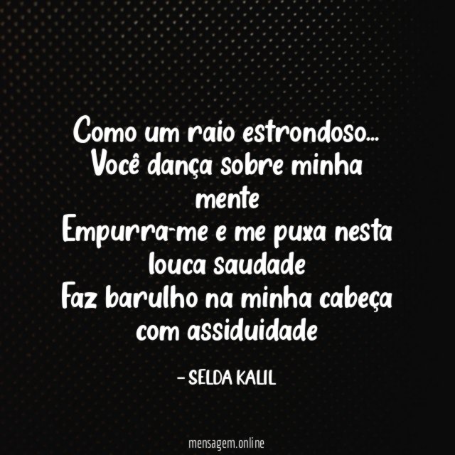 Como um raio estrondoso