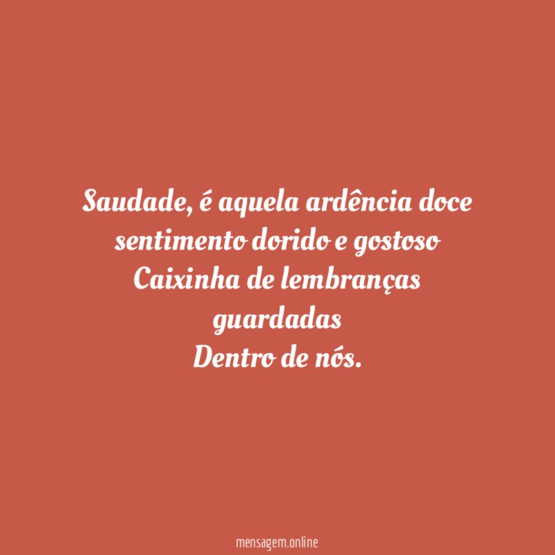 Saudade