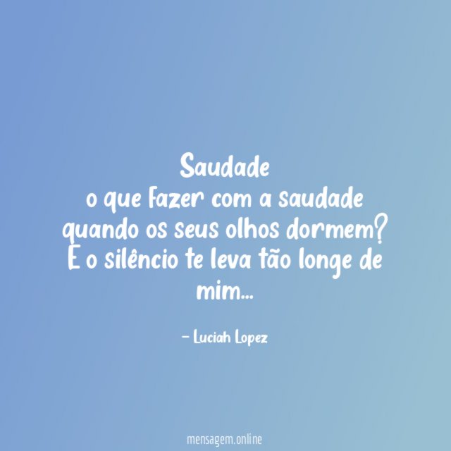 Saudade