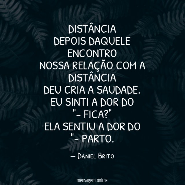 DISTÂNCIA
