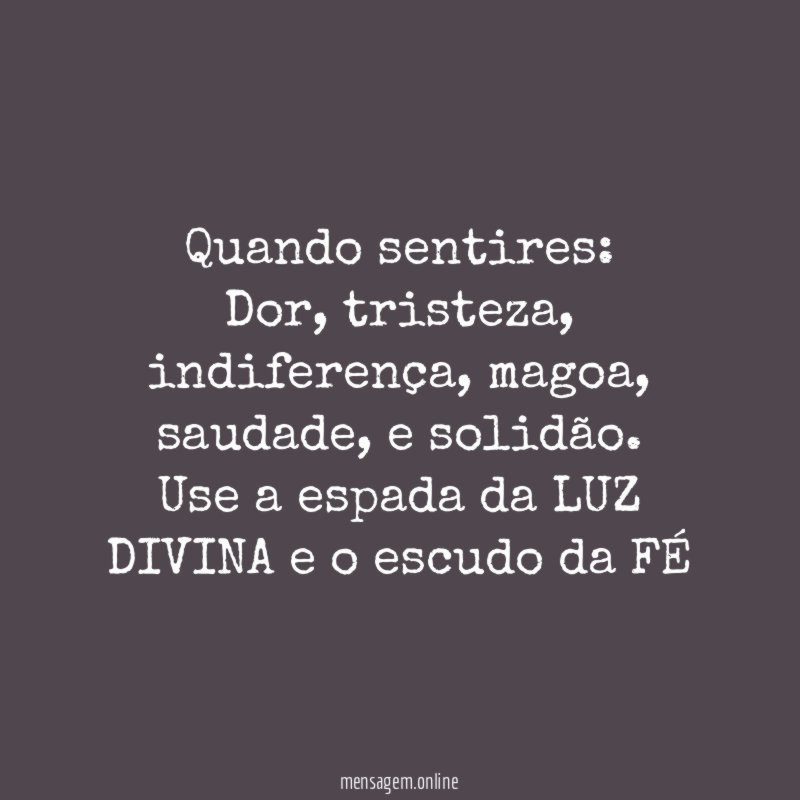 Quando sentires