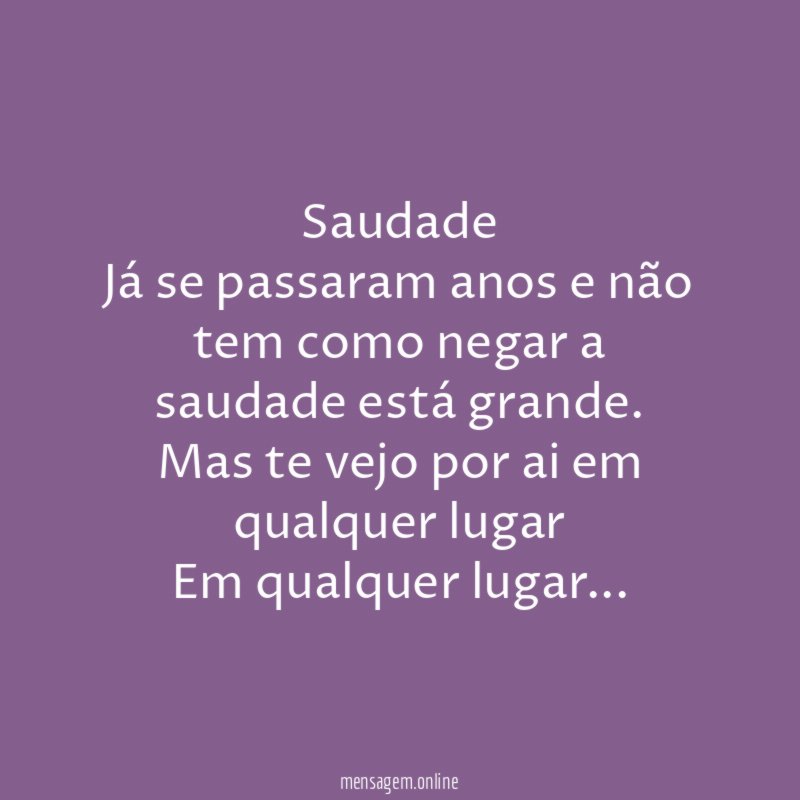 Saudade
