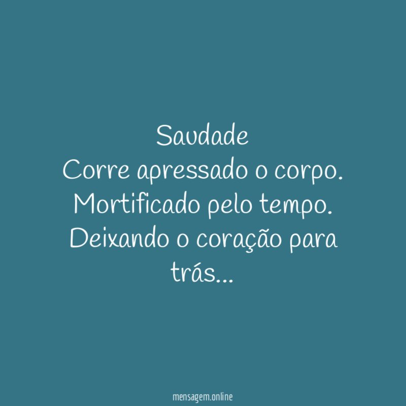 Saudade