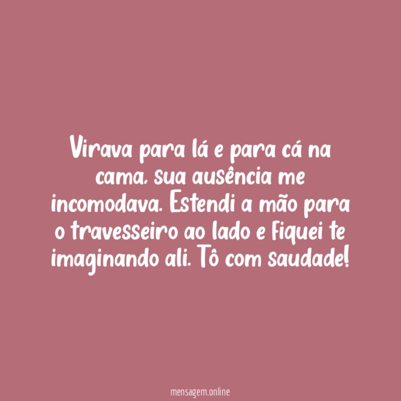 Virava para lá e para cá na cama