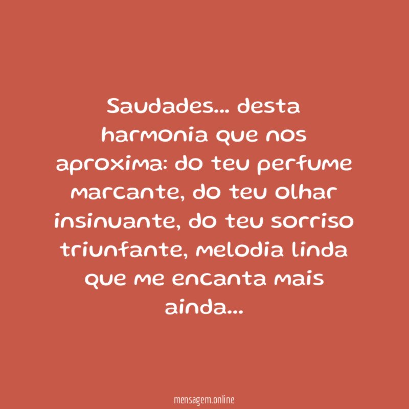 Saudades