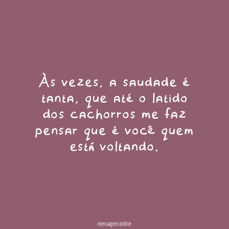 Às vezes