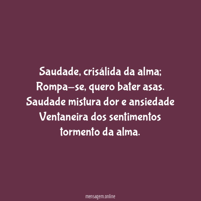 Saudade