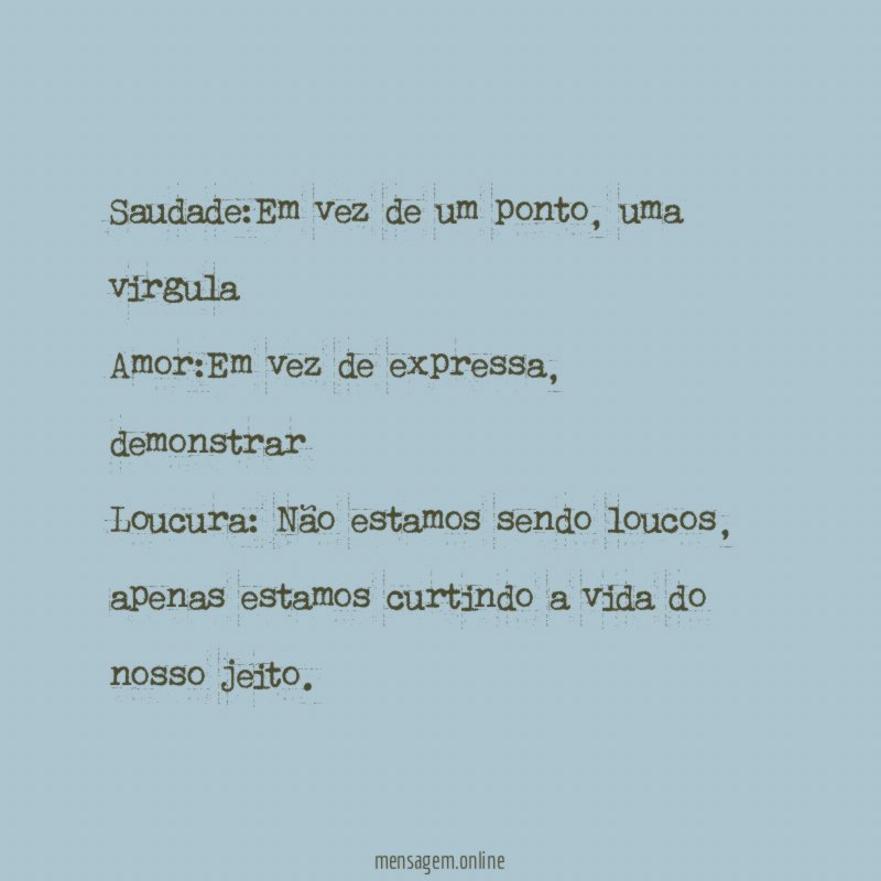 Saudade