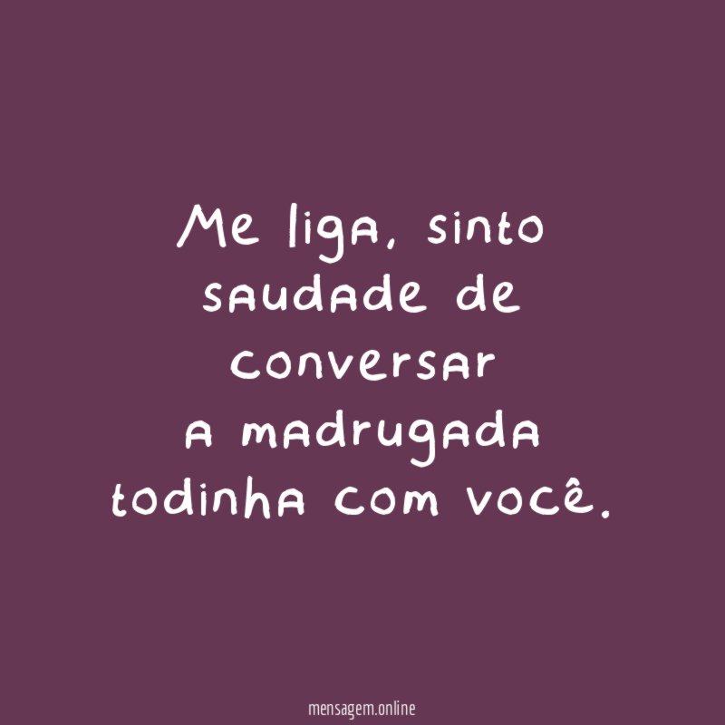 me liga