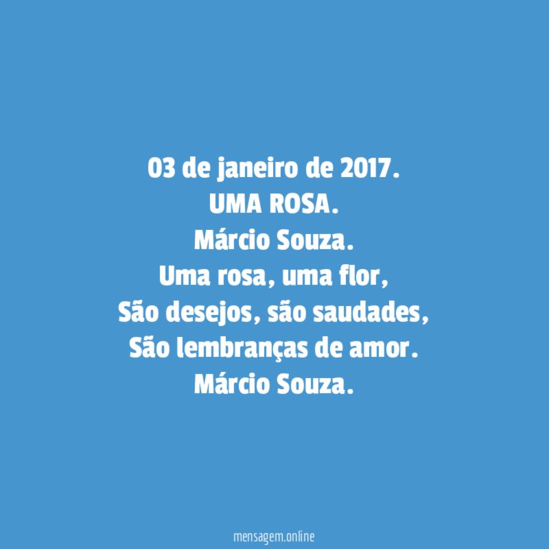03 de janeiro de 2017