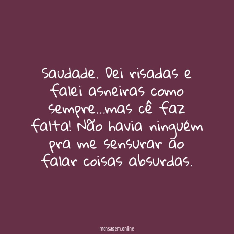 Saudade