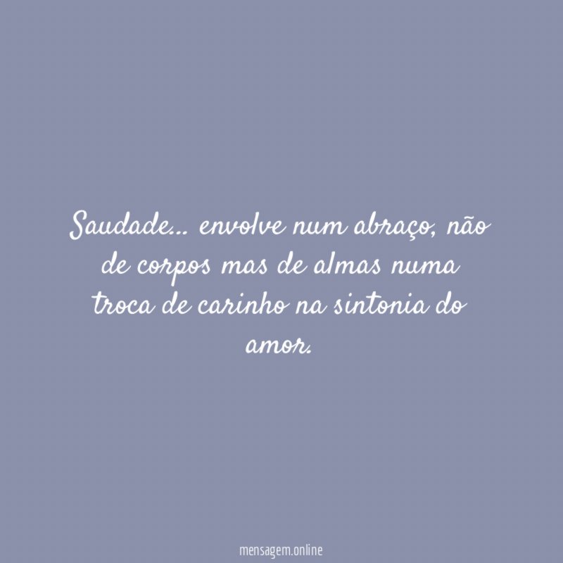 Saudade
