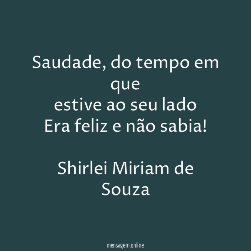 Saudade