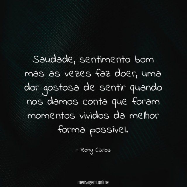 Saudade