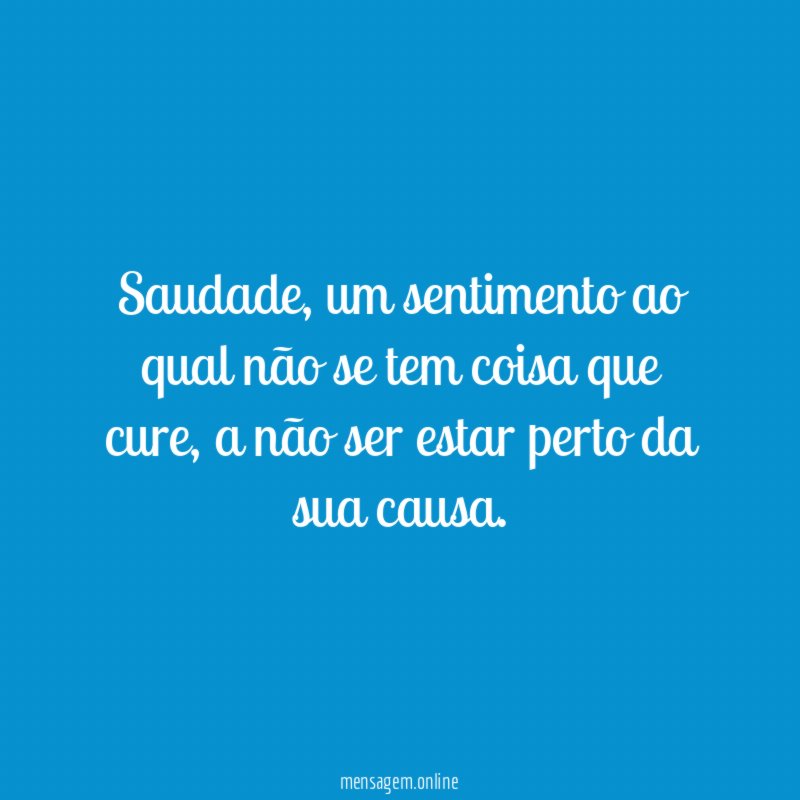 Saudade