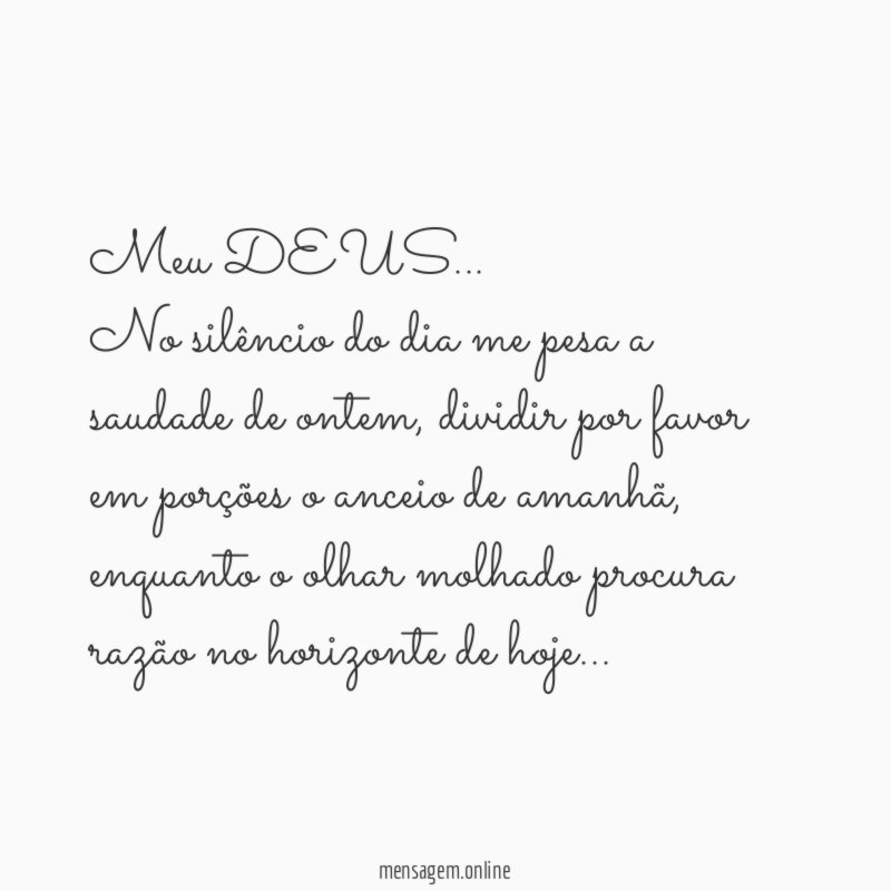 Meu DEUS