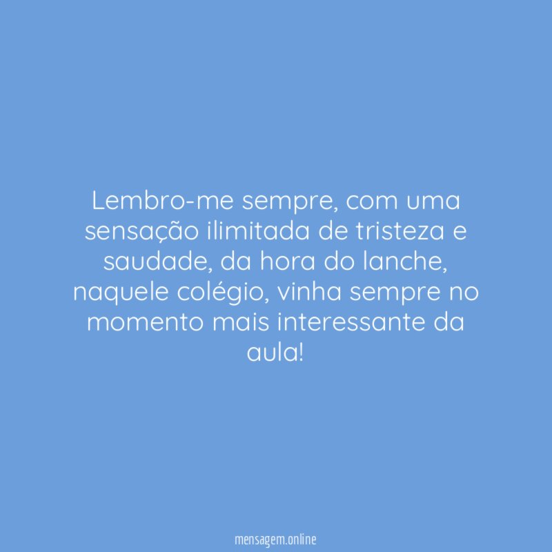 Lembro-me sempre