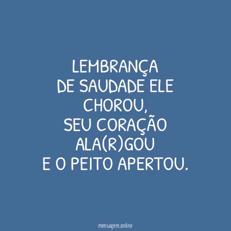 LEMBRANÇA