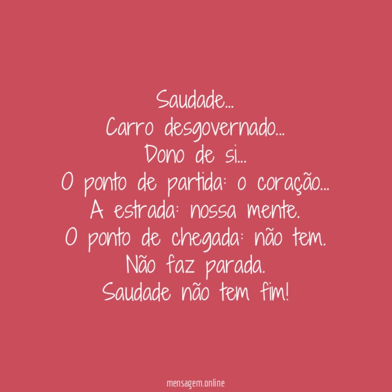 Saudade